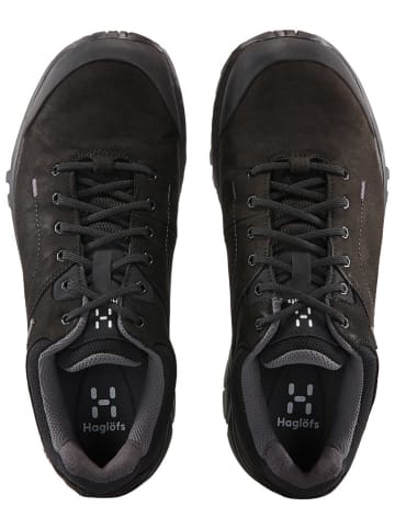 Haglöfs Skórzane buty turystyczne "Ridge GTX" w kolorze czarnym