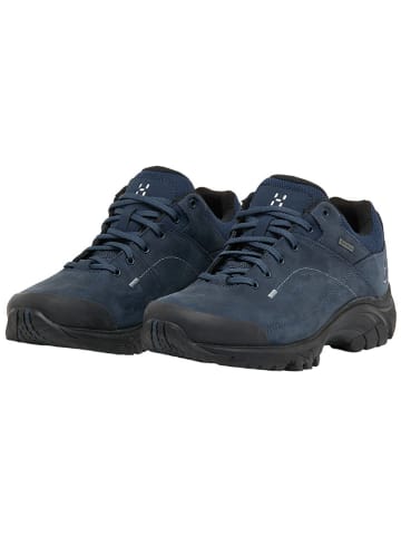 Haglöfs Skórzane buty turystyczne "Ridge GTX" w kolorze granatowym