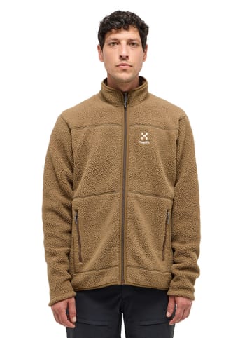 Haglöfs Fleece vest "Mossa Pile" lichtbruin