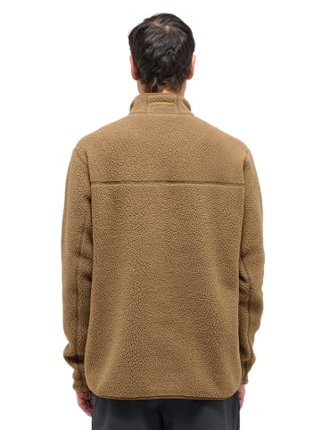 Haglöfs Fleecejacke "Mossa Pile" in Hellbraun