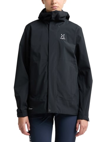 Haglöfs Funktionsjacke "Koyal Proof" in Schwarz
