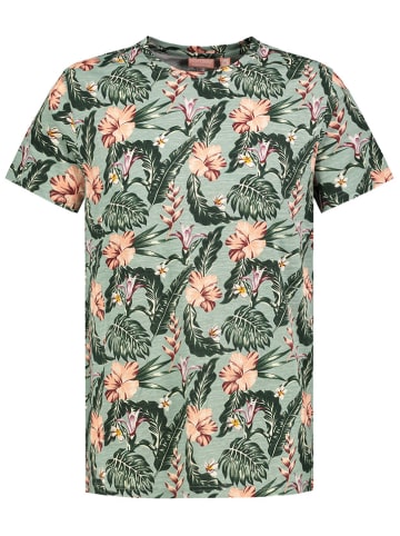 Eight2Nine Shirt in Grün/ Rosa