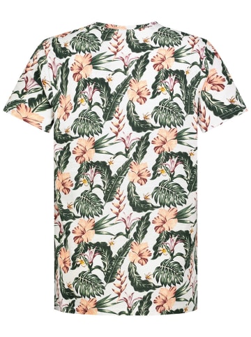 Eight2Nine Shirt wit/groen/oranje