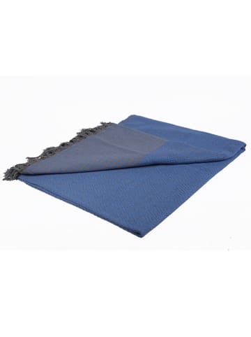 Towel to Go Strandtuch in Dunkelblau - (L)250 x (B)200 cm