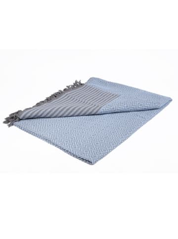 Towel to Go Strandtuch in Hellblau - (L)250 x (B)200 cm
