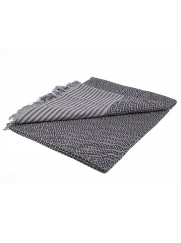 Towel to Go Strandtuch in Anthrazit - (L)250 x (B)200 cm
