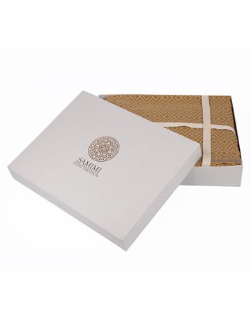 Towel to Go Strandtuch "Atil XXL" in Gelb/ Grau - (L)250 x (B)200 cm