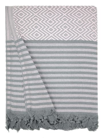 Towel to Go Strandtuch "Atil XXL" in Grau - (L)250 x (B)200 cm