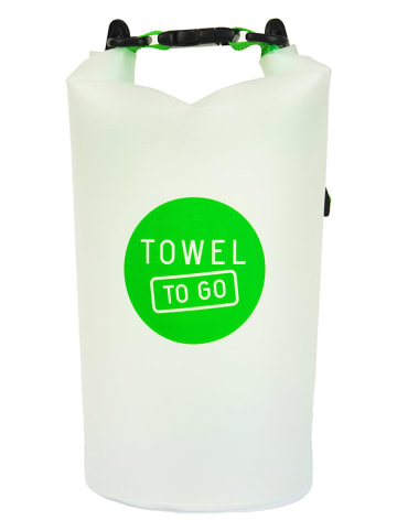 Towel to Go Strandtasche in Grün - (B)22 x (H)44 cm