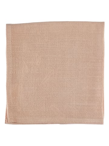Björn 6-delige set: servetten lichtroze - (L)40 x (B)40 cm