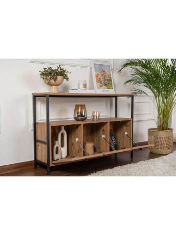 Scandinavia Concept Kommode ''Solace'' in Braun/ Schwarz - (B)120 x (H)75 x (T)30 cm