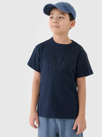 4F Shirt in Dunkelblau