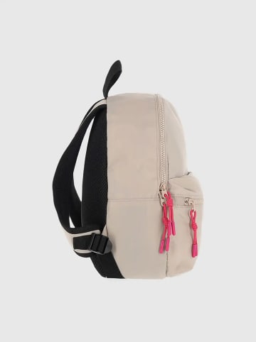 4F Rucksack in Beige/ Schwarz
