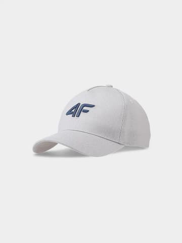 4F Cap in Grau/ Dunkelblau
