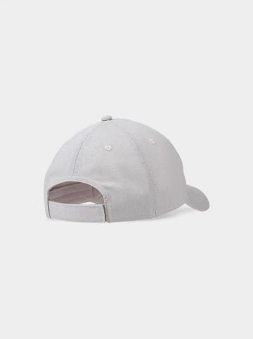 4F Cap in Grau/ Dunkelblau