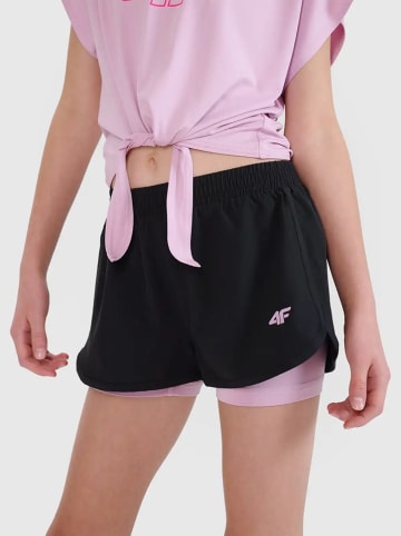 4F Short zwart/lichtroze