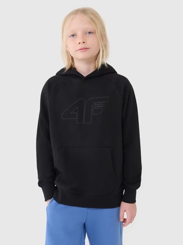 4F Hoodie in Schwarz