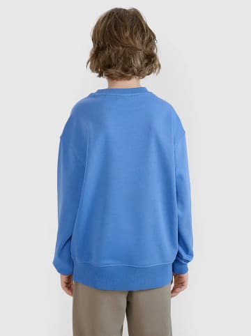 4F Bluza w kolorze niebieskim