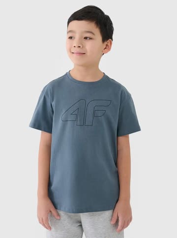 4F Shirt in Blau