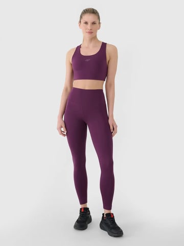 4F Trainingsleggings in Lila