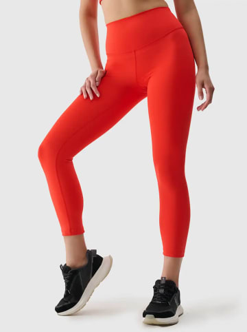 4F Trainingsleggings in Rot