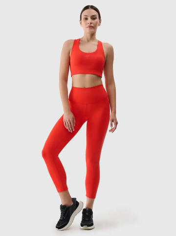 4F Trainingsleggings in Rot