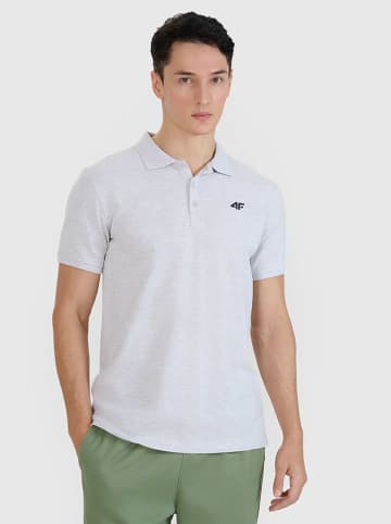 4F Poloshirt in Grau