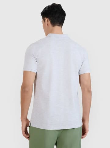 4F Poloshirt in Grau