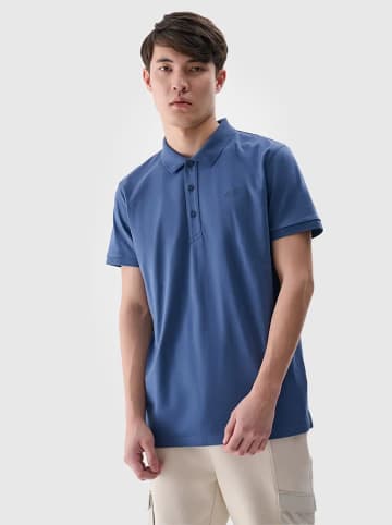 4F Poloshirt in Blau