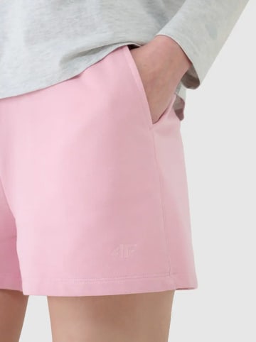 4F Sweatshort lichtroze