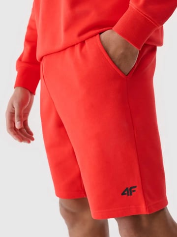 4F Sweatshorts in Rot