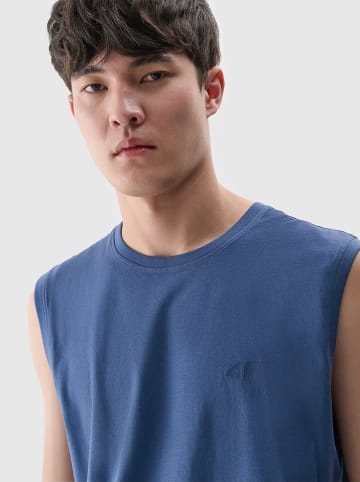 4F Shirt in Blau