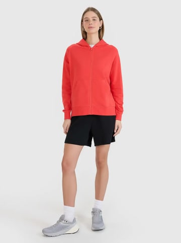 4F Bluza w kolorze czerwonym