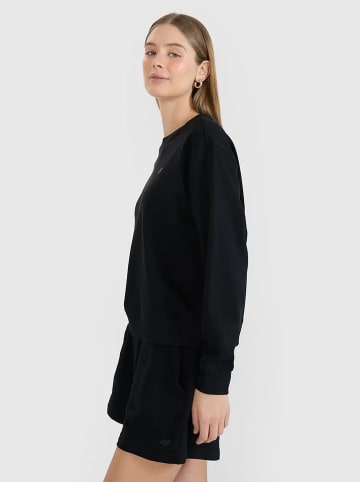 4F Bluza w kolorze czarnym