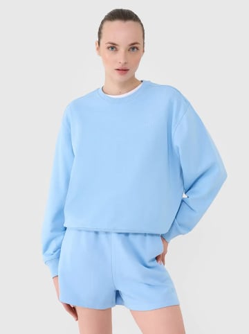 4F Sweatshirt in Hellblau
