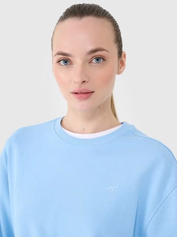 4F Bluza w kolorze błękitnym
