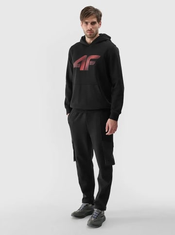 4F Hoodie in Schwarz