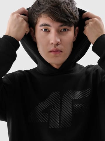 4F Hoodie in Schwarz