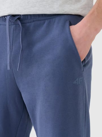 4F Sweatbroek blauw