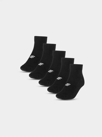 4F 5er-Set: Socken in Schwarz