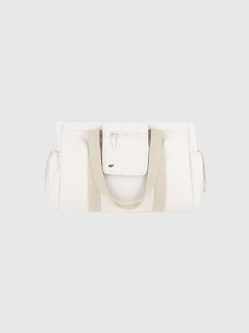 4F Sporttasche in Creme - (B)34 x (H)45 x (T)12 cm