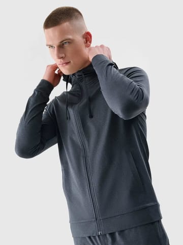 4F Sweatjacke in Dunkelblau