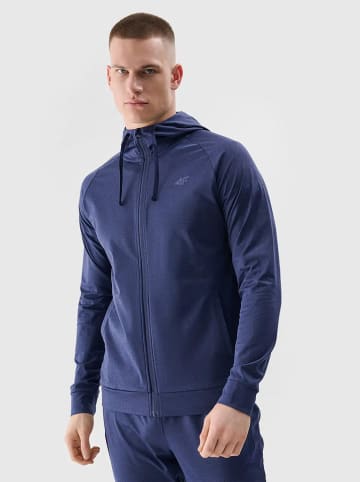 4F Sweatjacke in Blau