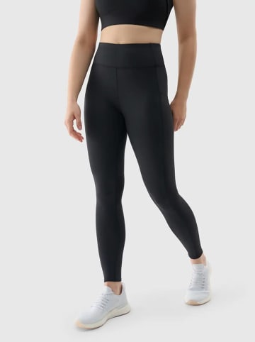 4F Trainingsleggings in Schwarz