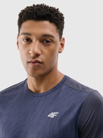 4F Trainingsshirt in Dunkelblau