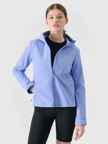 4F Softshelljacke in Hellblau