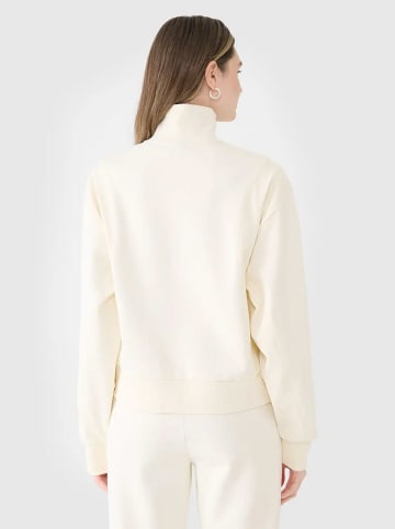 4F Bluza w kolorze kremowym