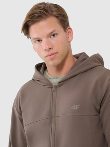 4F Bluza w kolorze brązowym