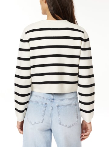 Scotch & Soda Cardigan in Weiß/ Schwarz