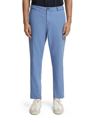Scotch & Soda Chinobroek lichtblauw
